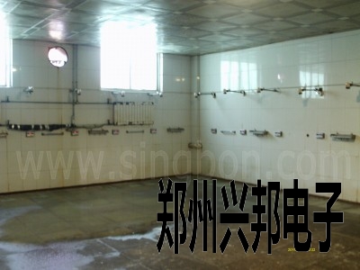 IC卡水控機(jī)在中國(guó)平煤神馬能源化工集團(tuán)十二礦職工浴室安裝現(xiàn)場(chǎng)